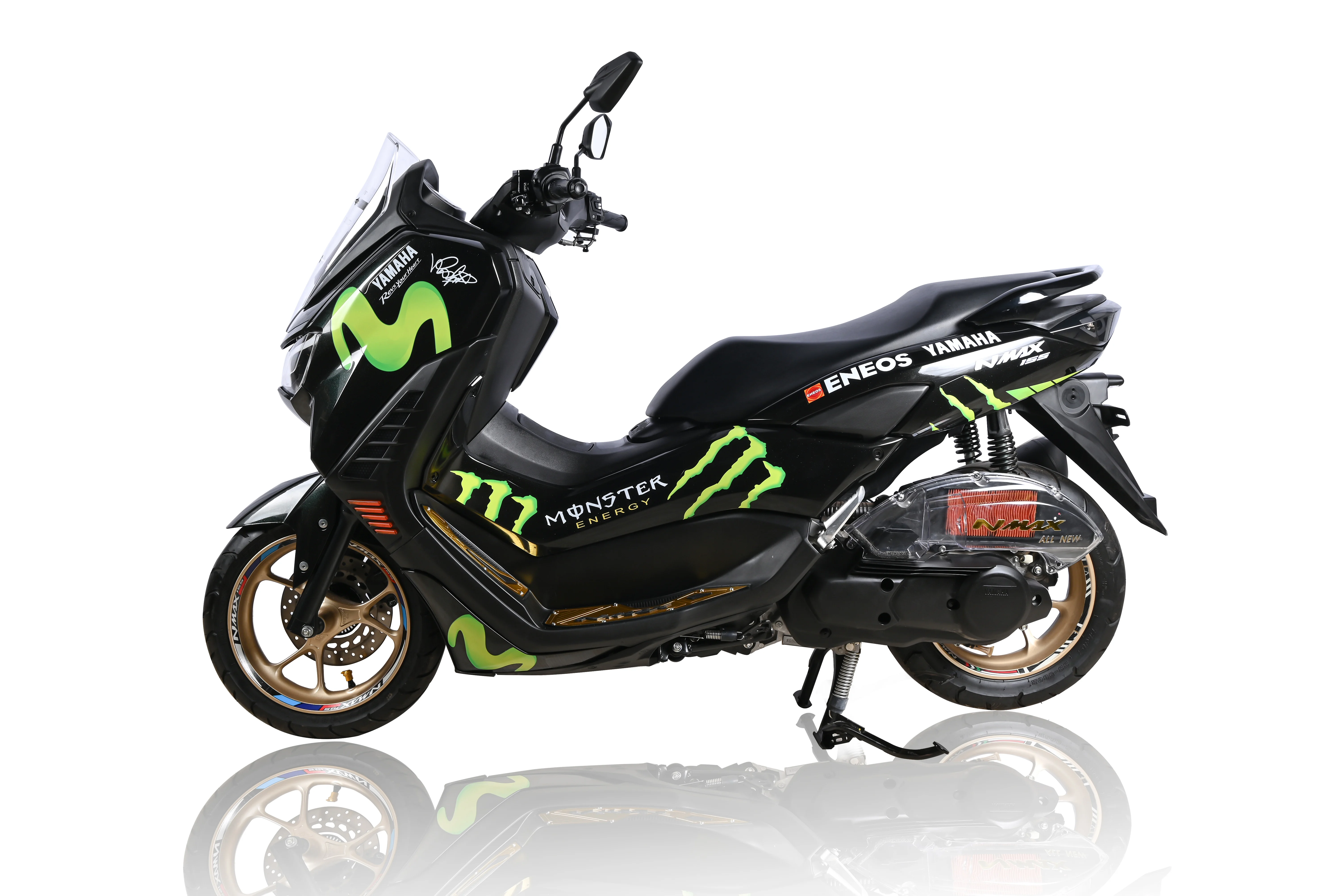2020 Yamaha NMAX Front Fairing with Fixed Wing Intake Frame