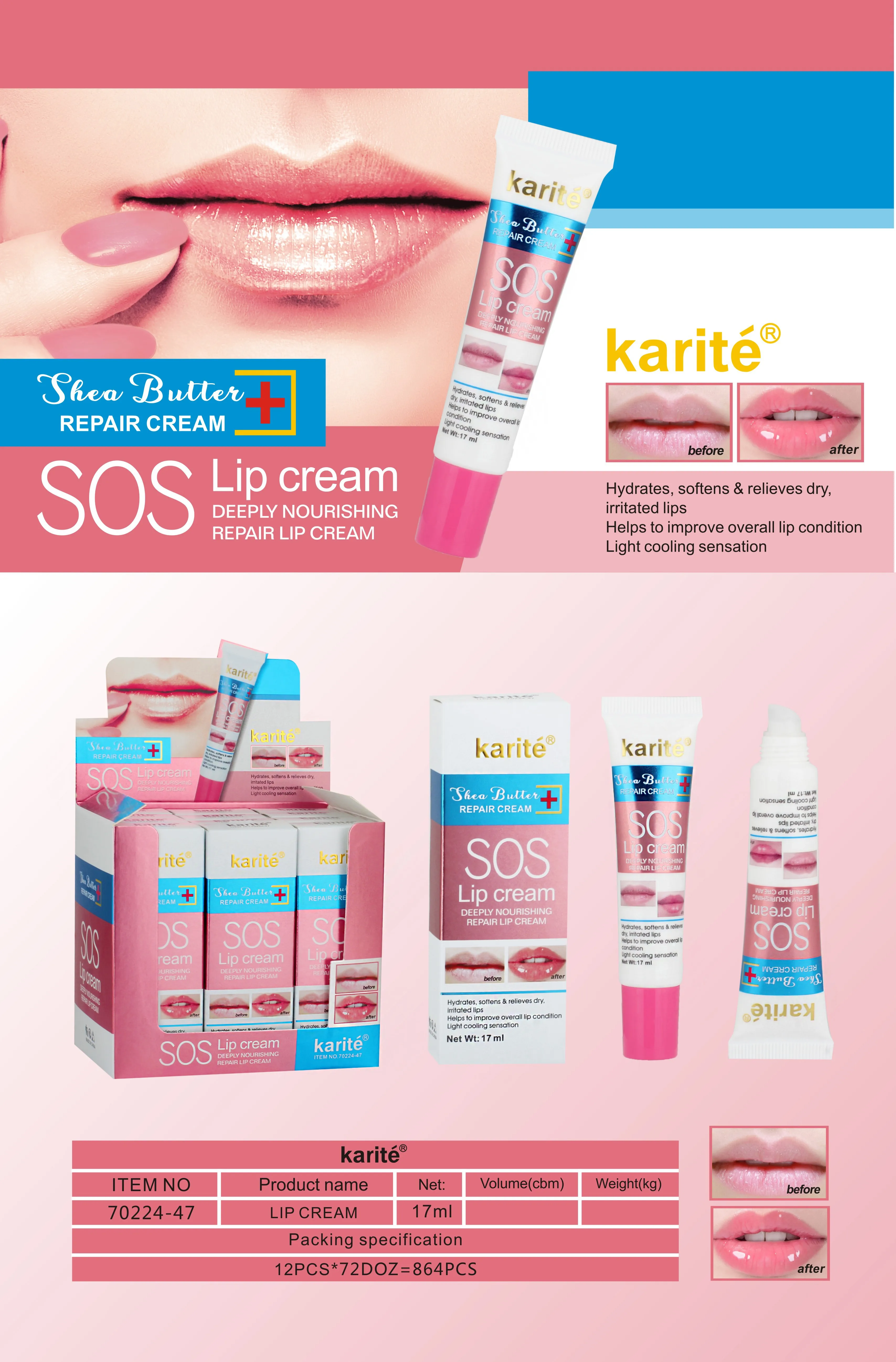 lips pinking cream