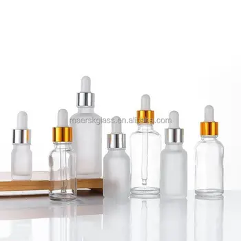Premium 5ml 15ml 30ml 50ml 100ml Frosted Perfume Attar Face Care Essential Oil Glass Dropper Bottle