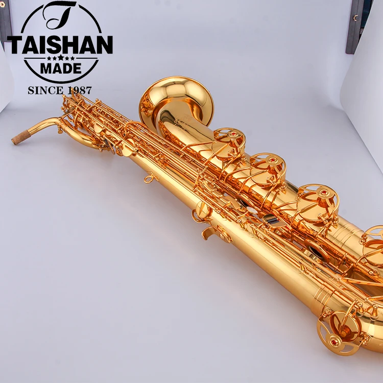 プロの台山ブランドアンティークバリトンサックスEb高F高品質サックス