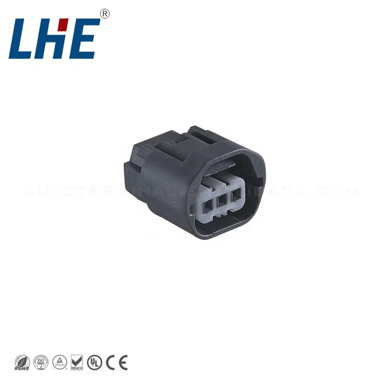 6189-0734 3 Pin Female Socket Pbt-Gf15 Auto Connector Cable Wire Harness Waterproof  Camshaft Position Sensor Induction Plug