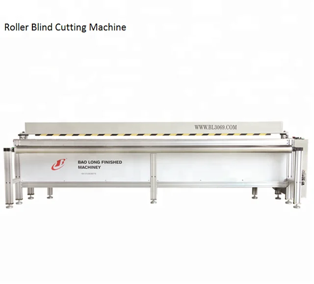High Efficient Roller Blinds Zebra Blinds Screen and Blackout fabric cutting machine