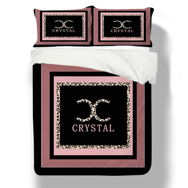 Comforter Cover Set Luxury Bedding 3d Duvet Covers King Queen Size Home