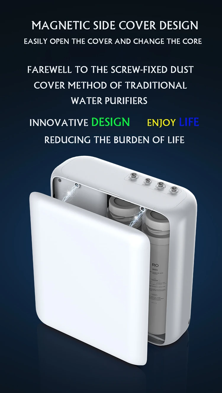 Pressure-free Bucket Silent RO Reverse Osmosis Direct Drinking Household Pure Water Machine