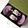 Double lagerstroemia flower cup gift box