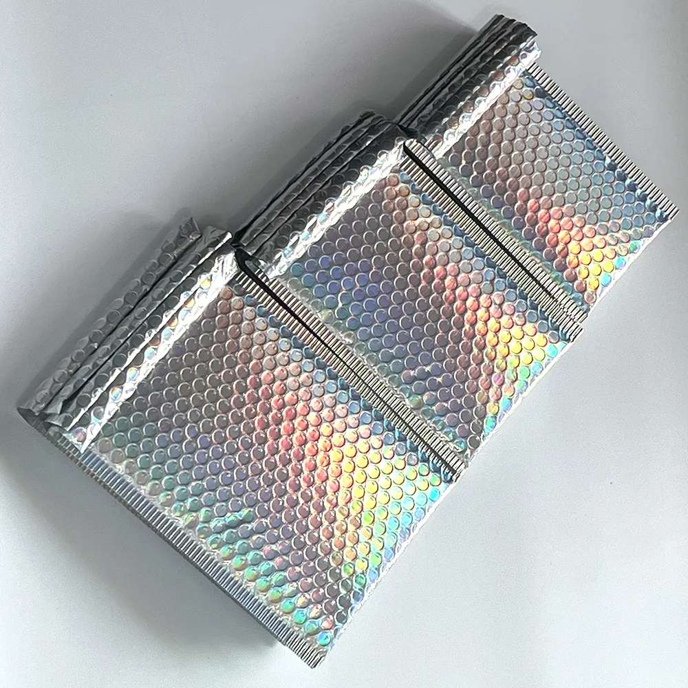 Personalized Color Metallic Bubble Mailers and Waterproof Shipping Bags - Custom Aluminum Foil Mailing Envelopes supplier