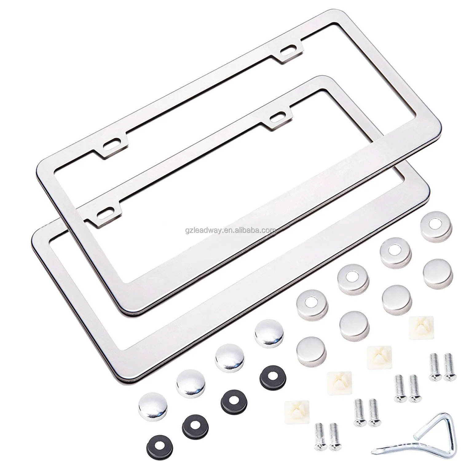 Wholesale Stainless Steel Car Number License Plate Frame Car License