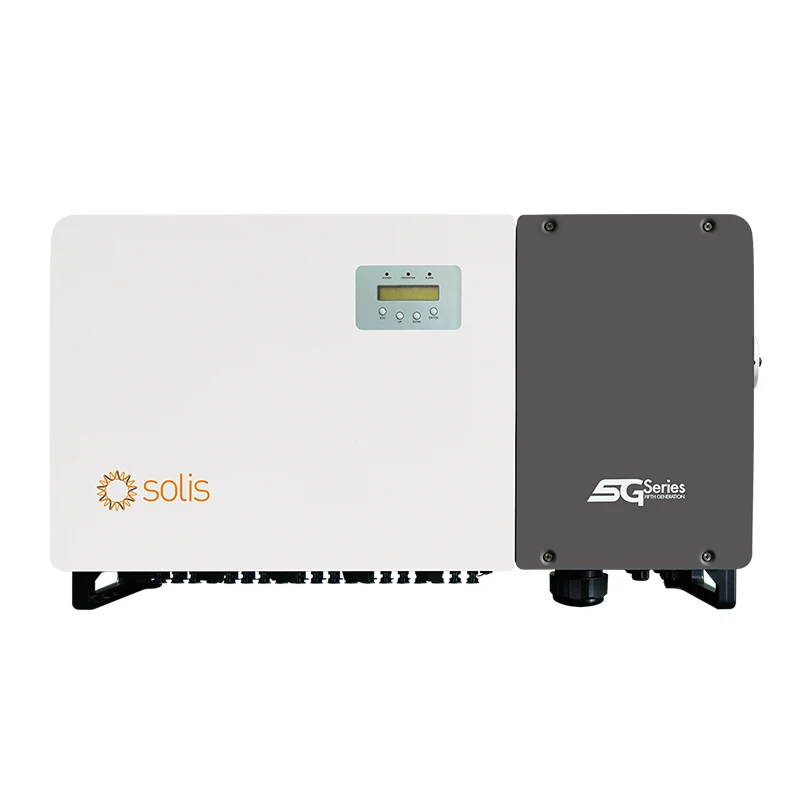 Three Phase 5G Solis Solar Inverter 80K 100K 110K On Grid 9/10 MPPTs Solar Inverter