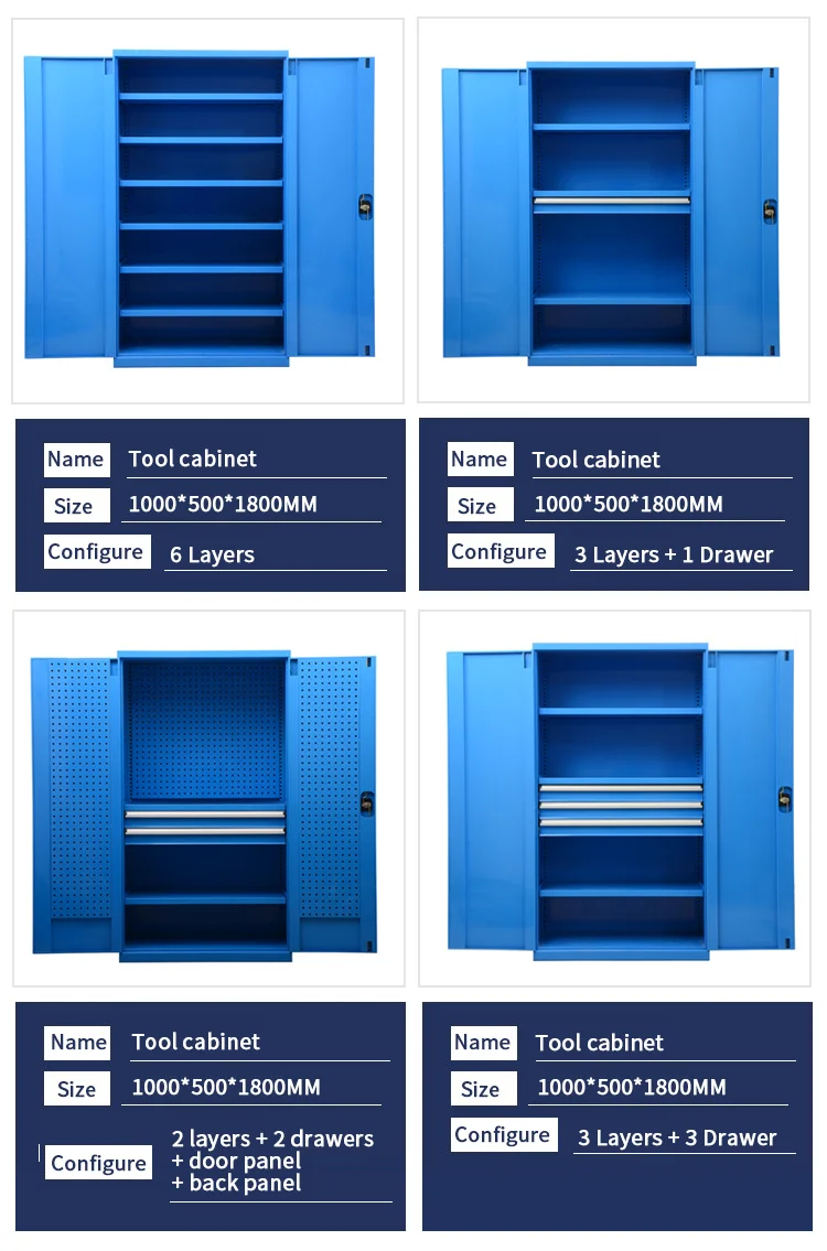 Hanger sheet tool cabinet with single shelf industrial storage manufacture