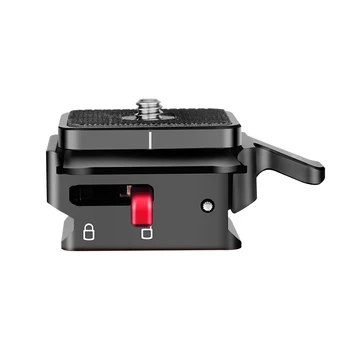 Manbily Quick Setup Kit With 1/4"or 3/8"Screw Camera Tripod Mount Ball Head Adapter Claw Quick Release Plate for Camera detail image