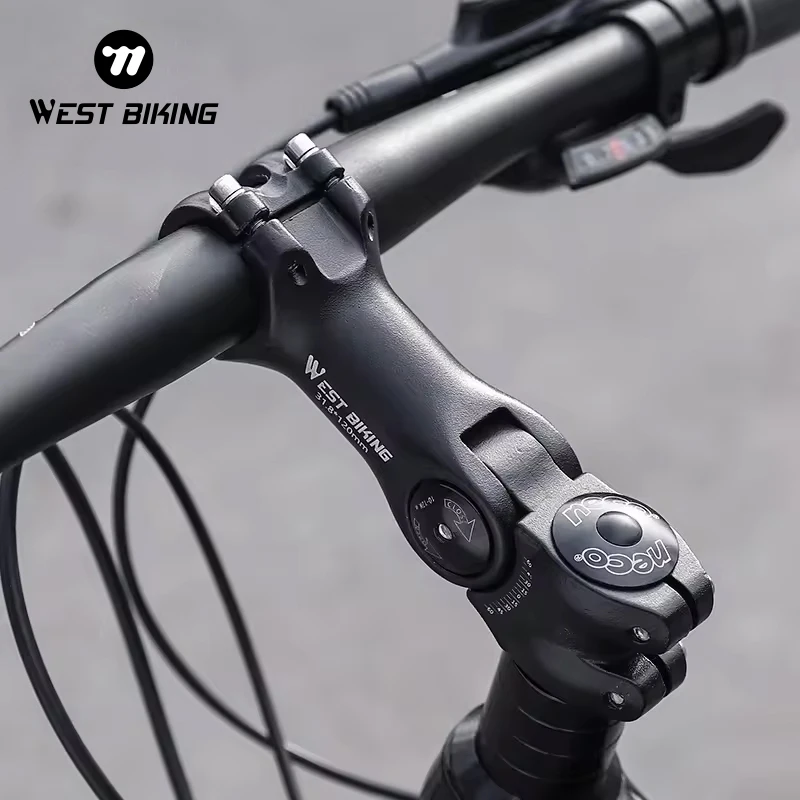 WESTBIKING Adjustable Bicycle Stem Road Mountain Bike Handlebar