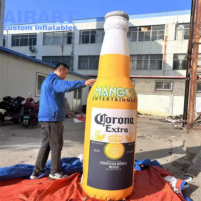 Attractive Factory Direct Sell Advertising Inflatable Liquor Bottle Inflatable Bottle
