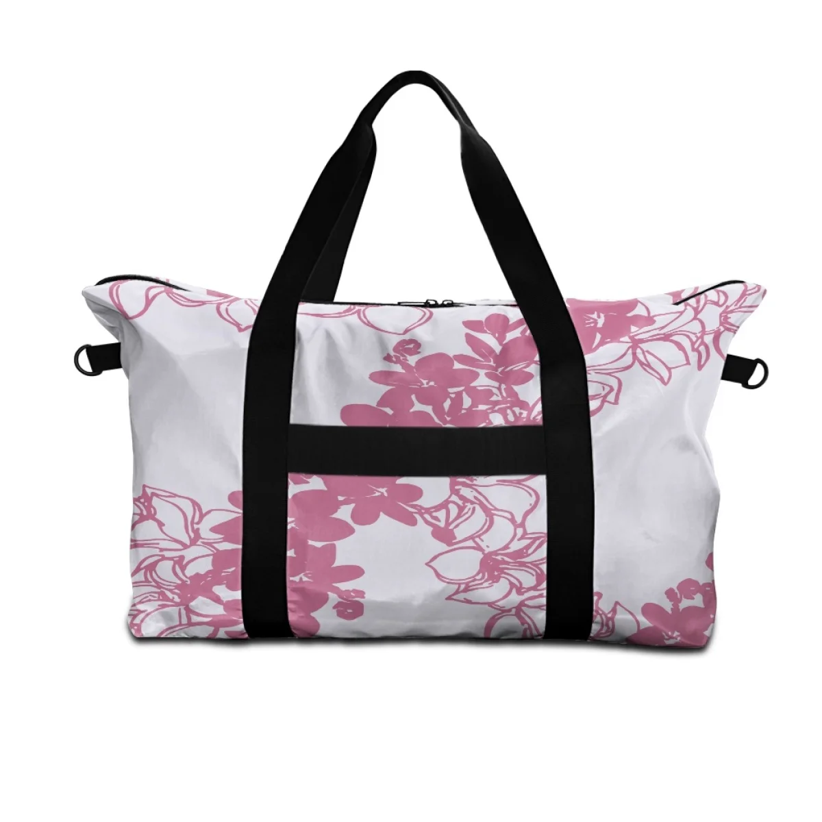 Fashionable Portable Custom Print on Demand Lava Flower Away the Everywhere Bag Easy to Attach to the Handle of Carry-On Luggage