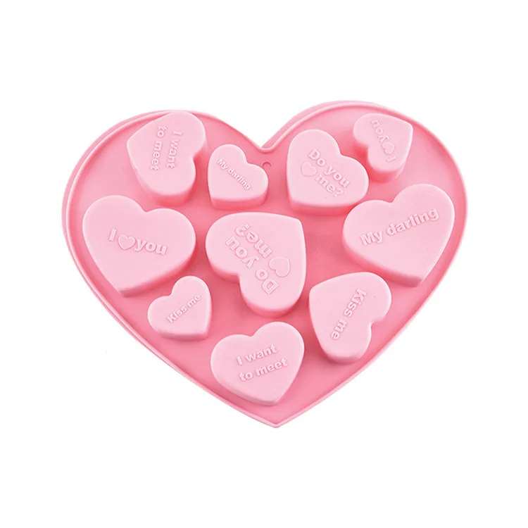 Cœurs en chocolat faits maison pour surprendre votre moitié
