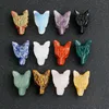 Mini Wolf Head Carving