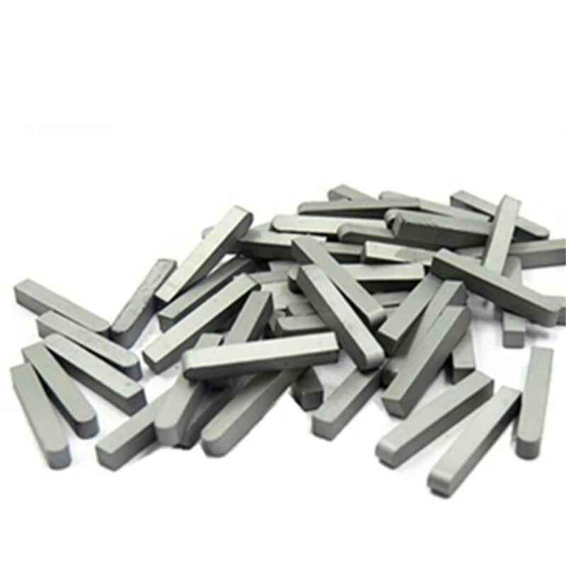 Carbide Soldering Tips Cutting Tools Tungsten Carbide Inserts P30 K20 YT5 Yg6 Yg8 A110 A112 A114 A116 A118 A120 A122