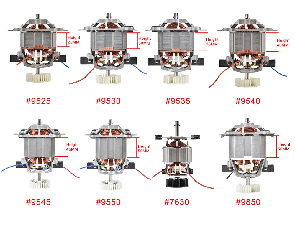 Ideamay Cheap 1000W 9525 CCA Aluminum and Copper Blender Motor