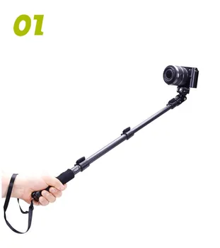 YunTeng 088 Handheld Extendable Selfie Stick Camera Monopod With Mobile Phone Holder for Smartphone YunTeng YT-088 detail image
