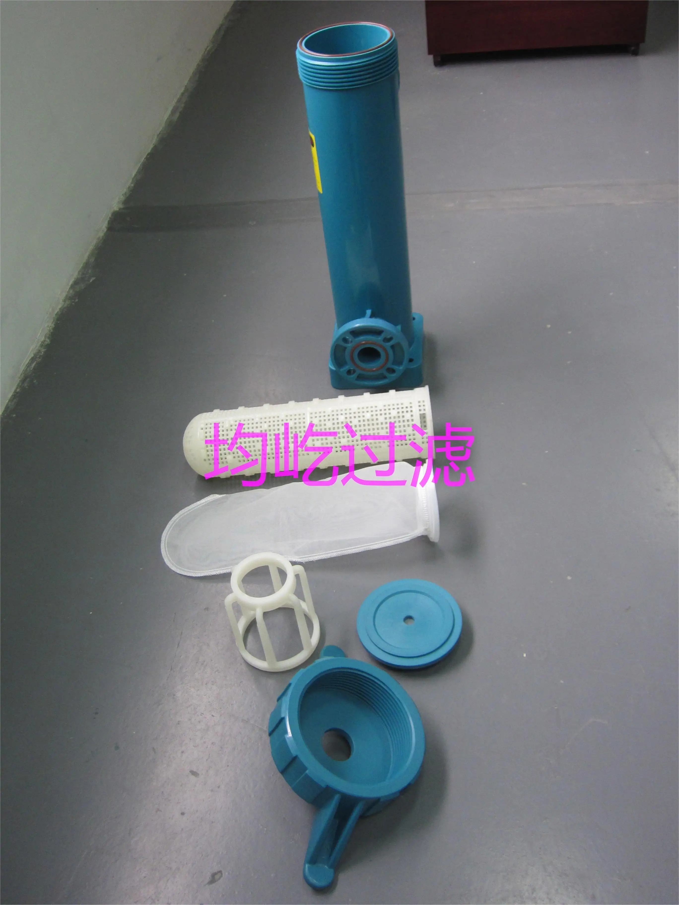 2 Pp Plastic Bag Filter Housing For Electroplating Wastewater