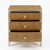 Brown Burl + Silver Grey + Gold