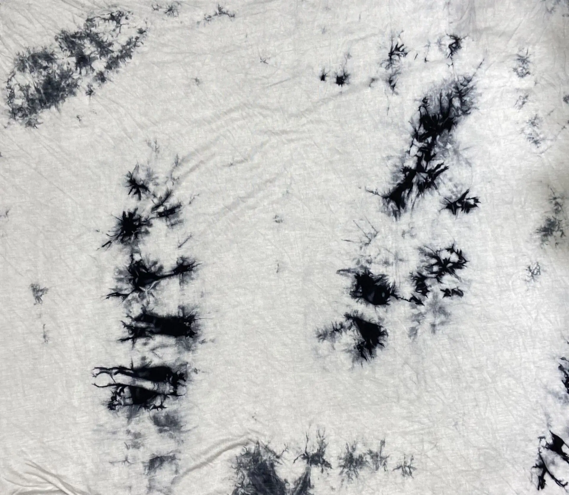 Новая мода 95% вискоза 5% спандекс тянущийся галстук процесс окрашивания 170 г Одиночная трикотажная ткань для дизайнерских