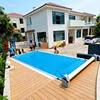 Copertura per piscina in PVC da 15 m²/Motore manuale