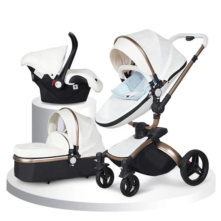 Four-Wheel Shock Absorption Reversible High View Carry Baby