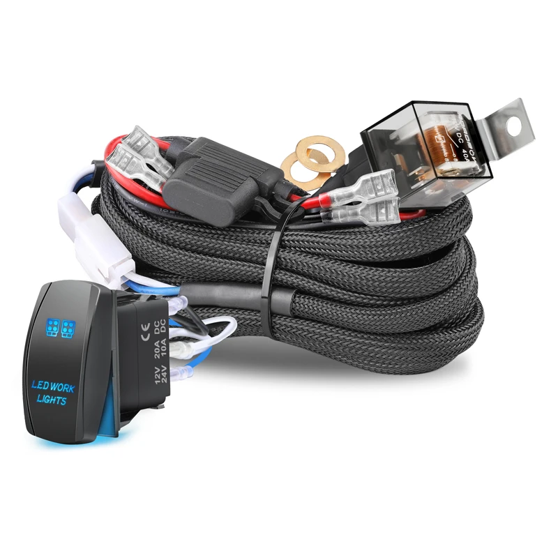 are foger vapes getting banned YOBIS Motorcycle Auxiliary Lights Kit LED Pods Spot Driving Fog Light  Switch Wiring Harness Mount Bracket Kit Streetbike ATV UTV