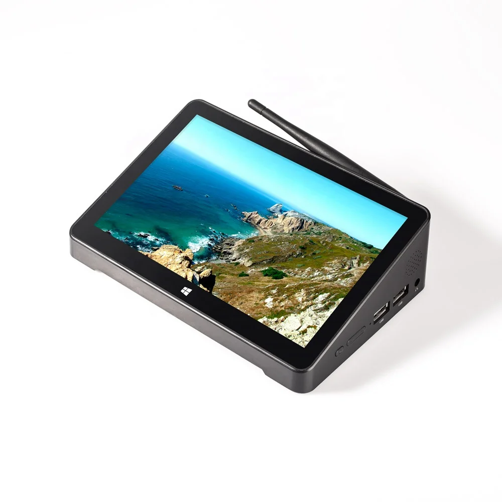 
Дешевый портативный безвентиляторный oem дисплей ethernet USB порты брандмауэр win 10 Мини ПК настольный компьютер 