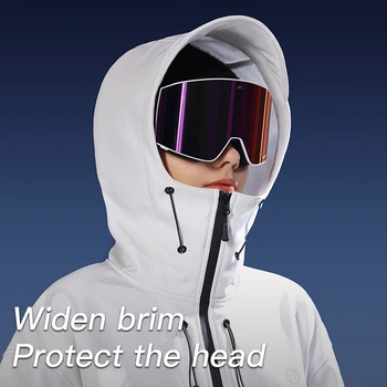 HXF03 2023 Ski Suit Winter Outdoor Thermal Ski Jacket and Ski Trousers  Waterproof Windproof Parka Men's Snowboarding Suit