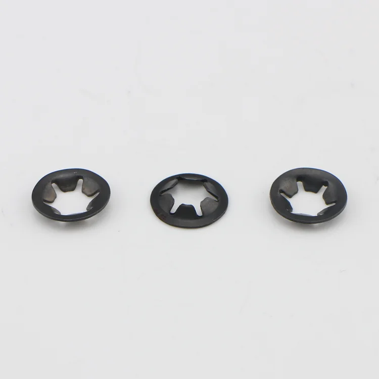 Spring Steel Push on to the Shaft Internal Tooth Spring Washer Quick Lock Fixing Washer Starlock Washer