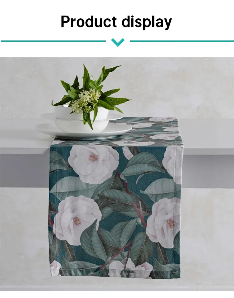 Wholesale Custom Reactive Digital Printing 100 Cotton Kitchen Tea