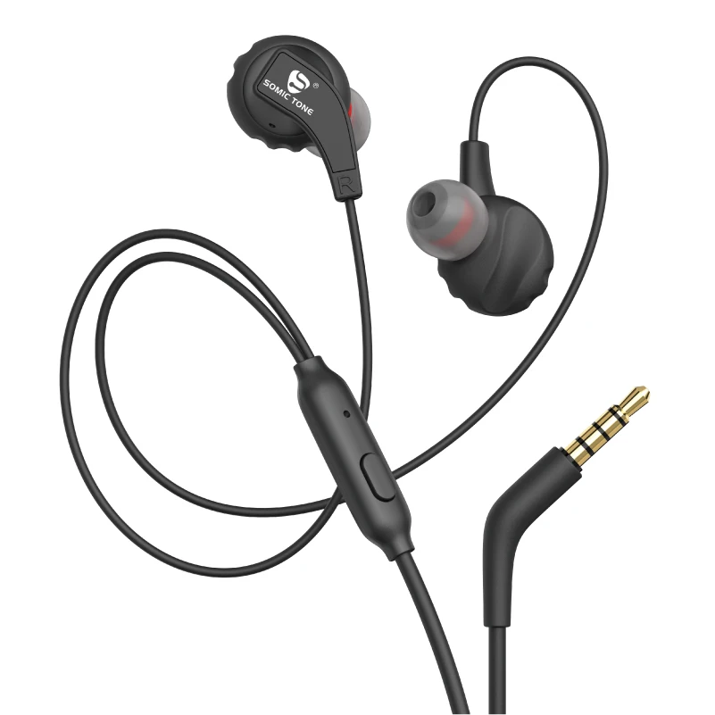 Hifi Earphones Stereo Jack Wired Earbuds with Mic