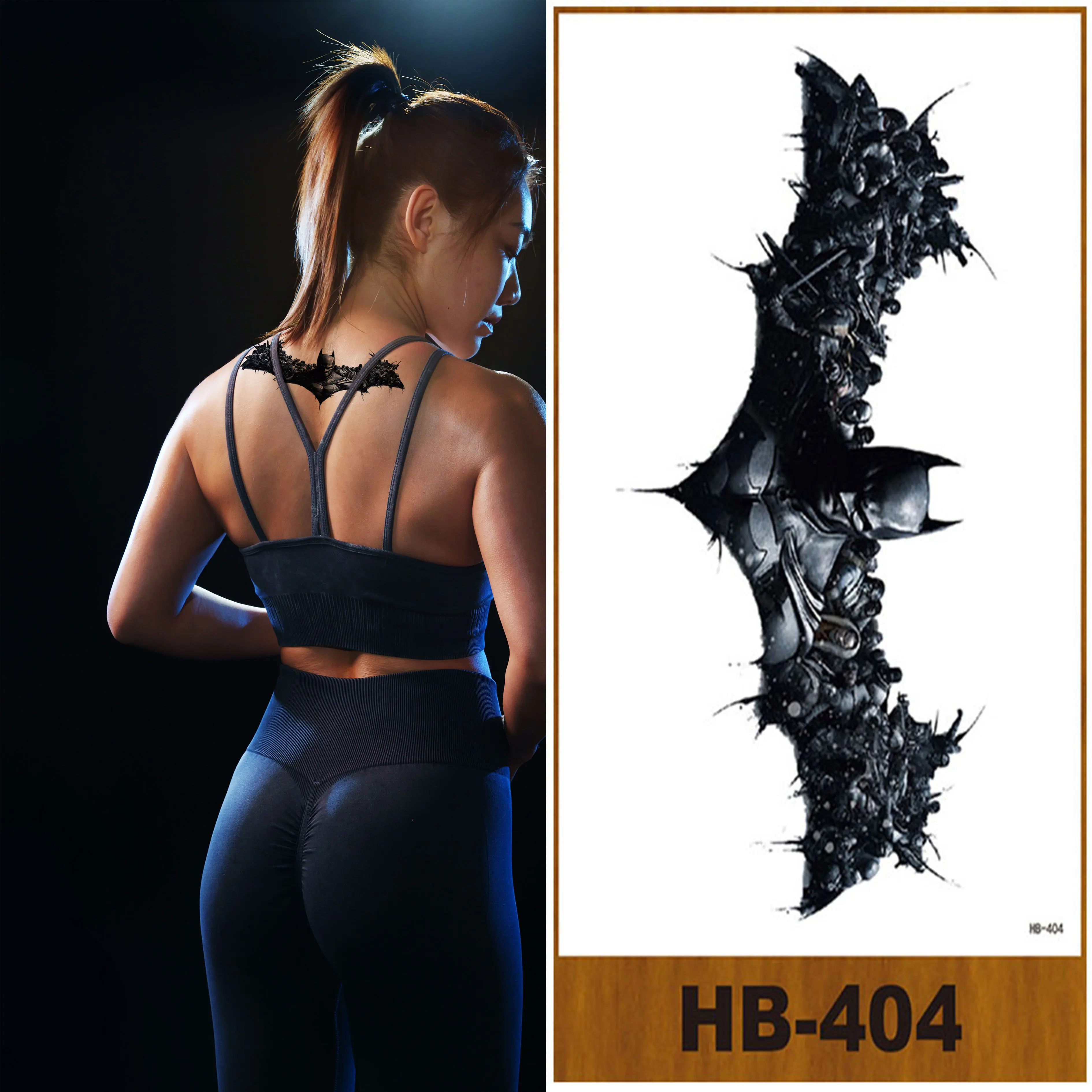 2023 Высококачественная Реалистичная временная татуировка для тела наклейка на заказ водонепроницаемая переносная вода боди-арт