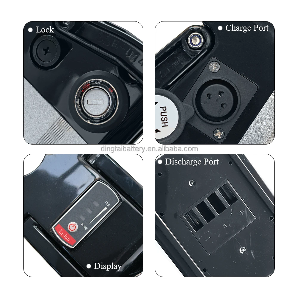 Silver Fish 10S5P 36V Battery Pack to