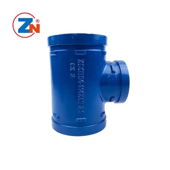 High Quality ISO Approved Fire Fighting Threaded Reducing Tee Pipe Fittings Reducing Tee