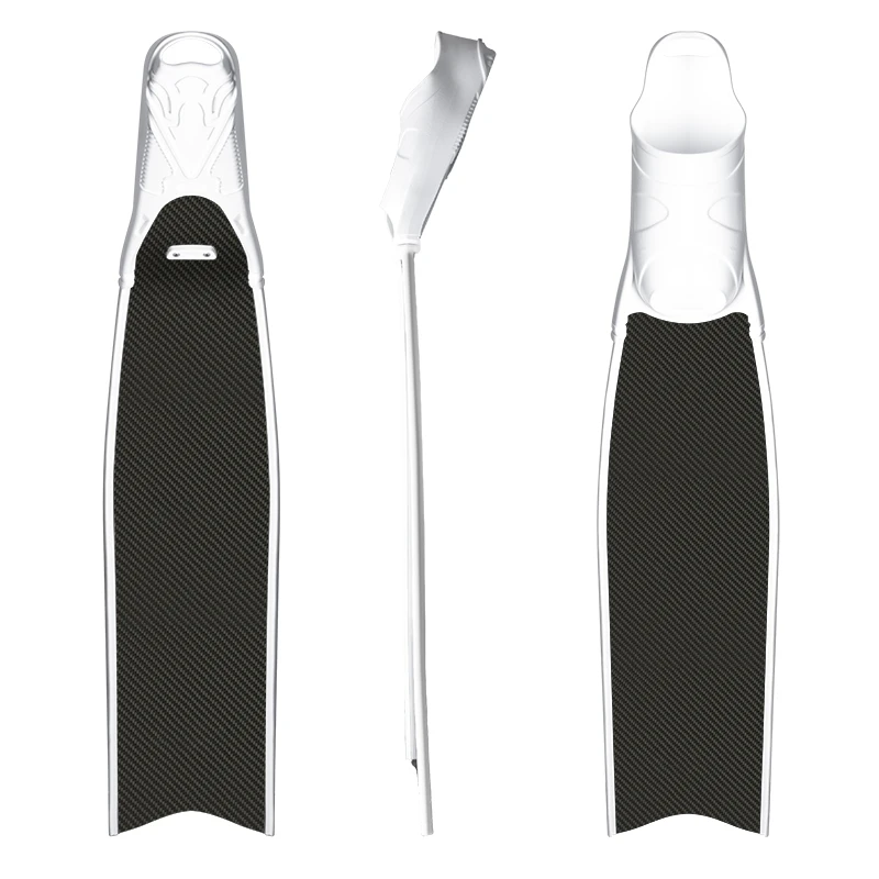 Cheap Price Long Flipper Carbon Fiber Blade for Freediving Carbon Fiber Diving Fins