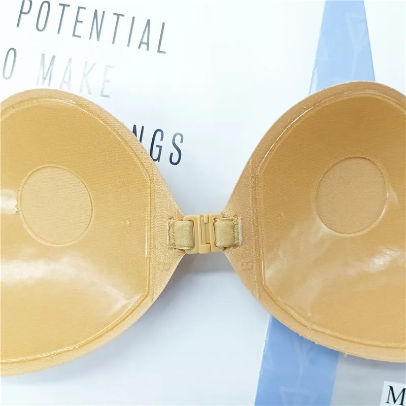 Lady Sexy Cloth Invisible Bra Breathable Push up Bra Strapless Bra