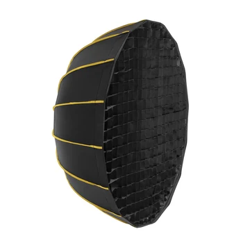 Triopo KL-105 105CM Easy Lock Collapsible Silver Beauty Dish Diffuser Speedbox Quick Folding Softbox With Bowens Mount detail image