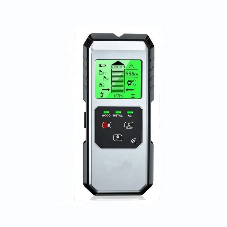 6-in-1 Wall Scanner & Detector: Wood, Metal, AC Wire, Stud Finder