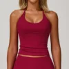 Crop Top-Rojo