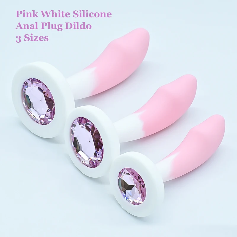Silicone Anal Plug Crystal Base Butt Plug Sex Toys for Woman Sexy Toys Anal Trainer Adult Dildo Sex Shop Silicone Anal Plug Crystal Base Butt Plug Sex Toys for Woman Sexy Toys Anal Trainer Adult Dildo Sex Shop