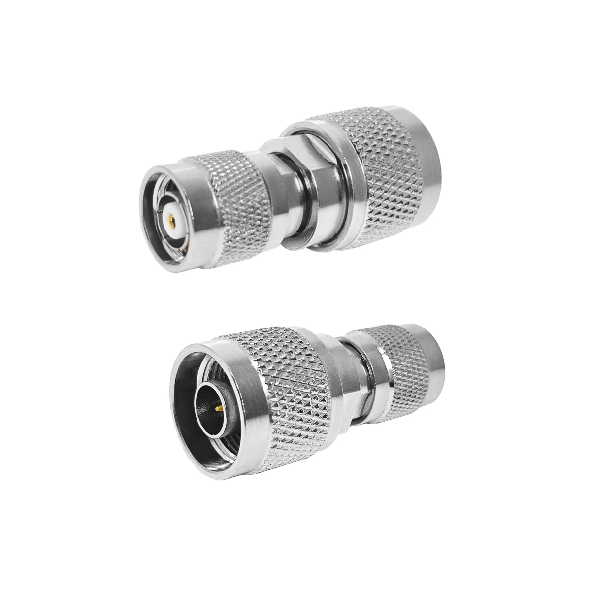 Factory Supply Adapter N Male Plug to RP Tnc Male Plug  Reverse Polarity Rf Coaxial Connector Adaptor in Stock Rohs