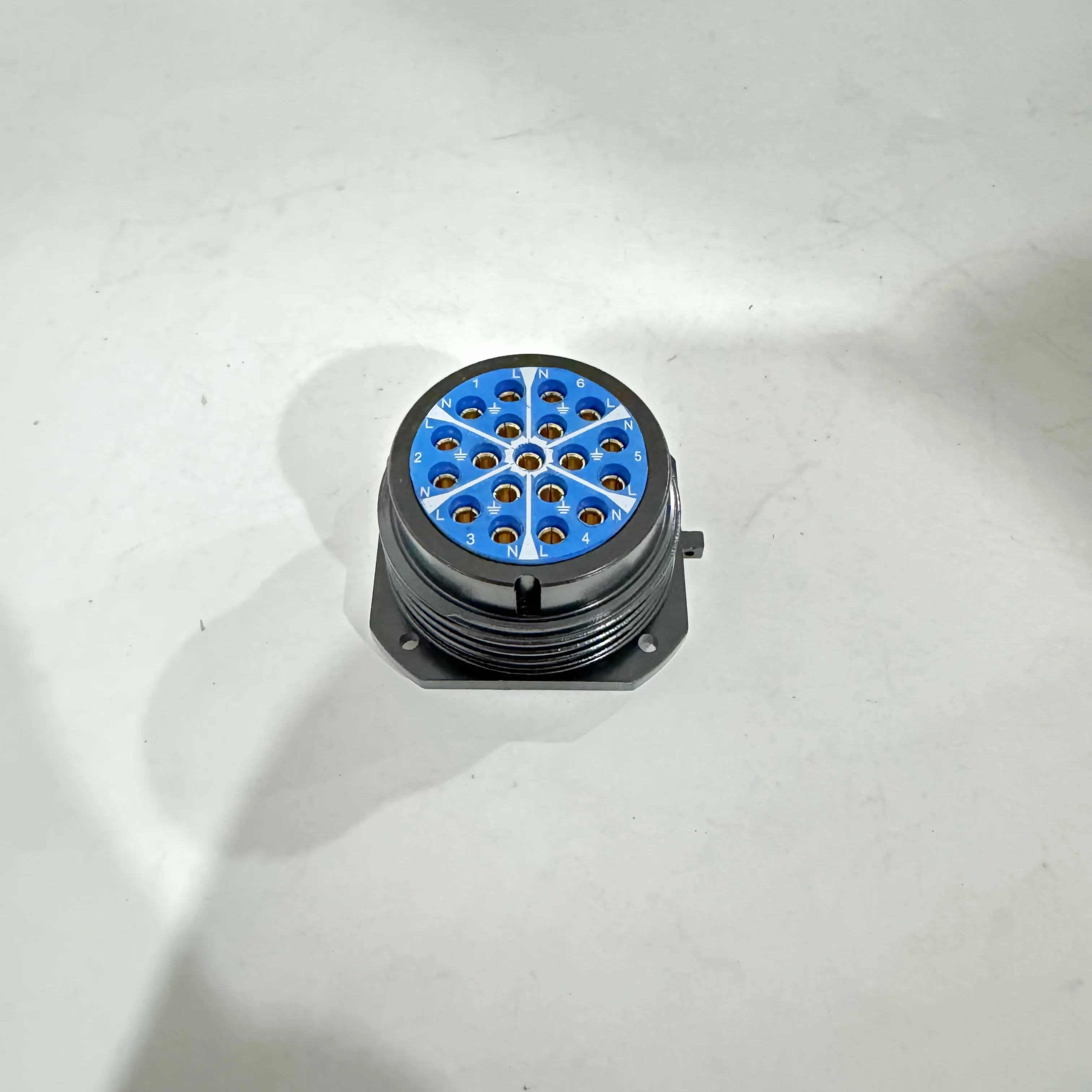 19 Pin  Socapex Female Panel Mount Connector Chasis Socket