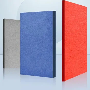 Soundproof Polyester Fiber Acoustic Wall Panels Delivered From Factory ...