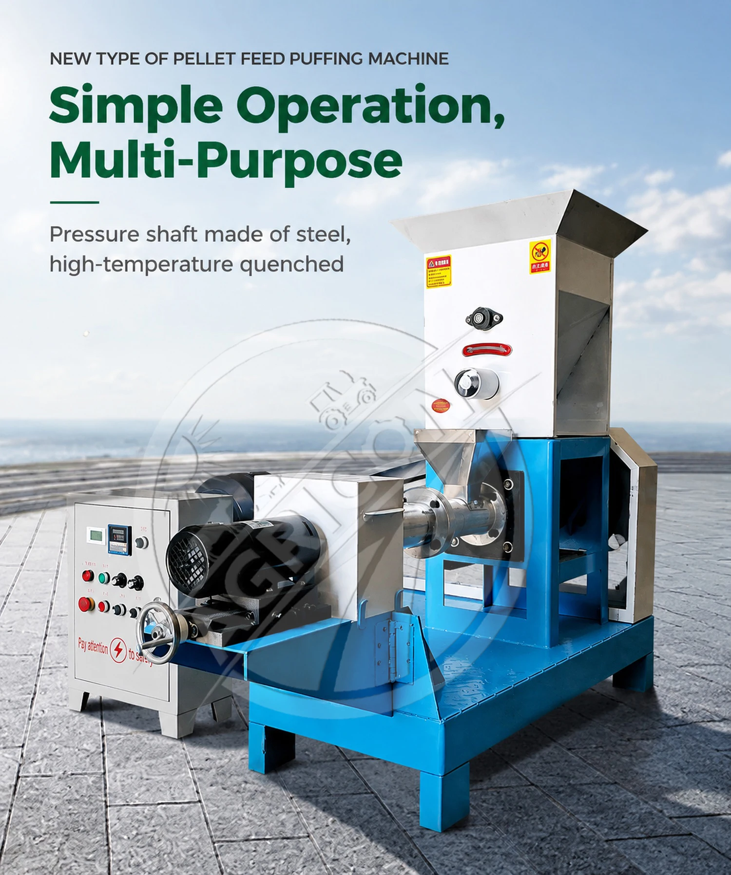 DGP Series Floating Fish Feed Extruder