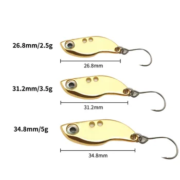 Metal VIB Artificial Hard Bait with Hooks-Freshwater & Seawater Swimming Layer Design – Metal Jig – view 3