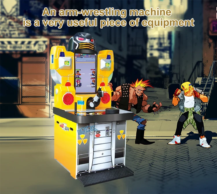 Metal Plastic Amusement Machine Ticket Redemption Machine Arm Wrestling
