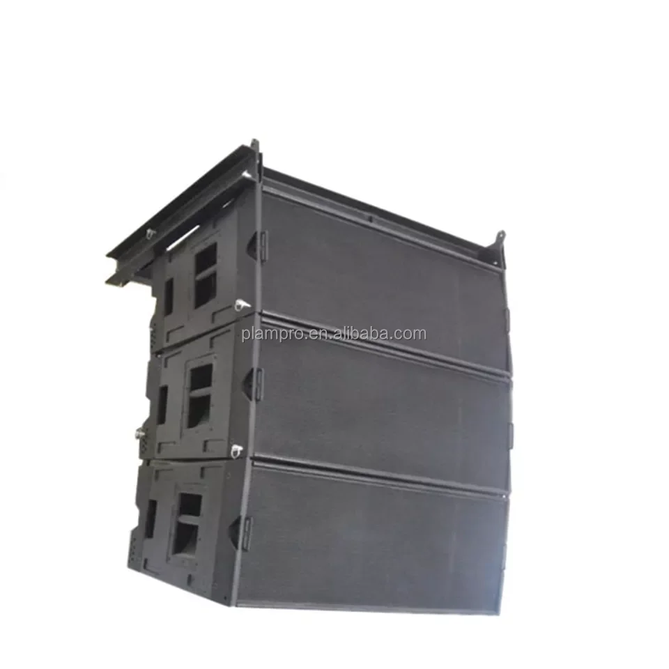 Pa Sound Professional Audio W8lc Double 12 Inch 3 Way Line Array Sound