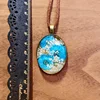 Collar azul